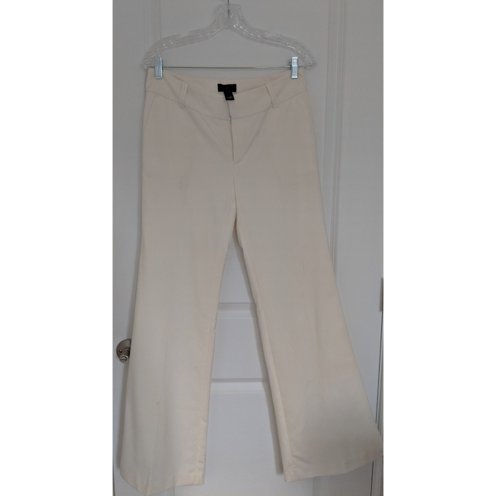 Banana Republic white slacks